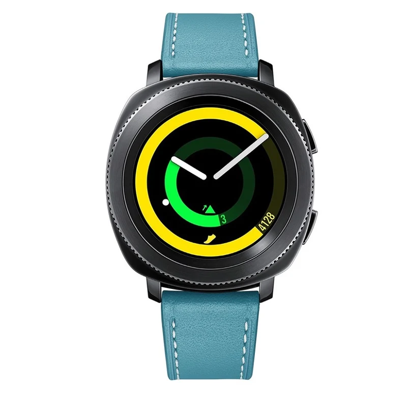 Super elegant Samsung Gear Sport Echtes Leder armband