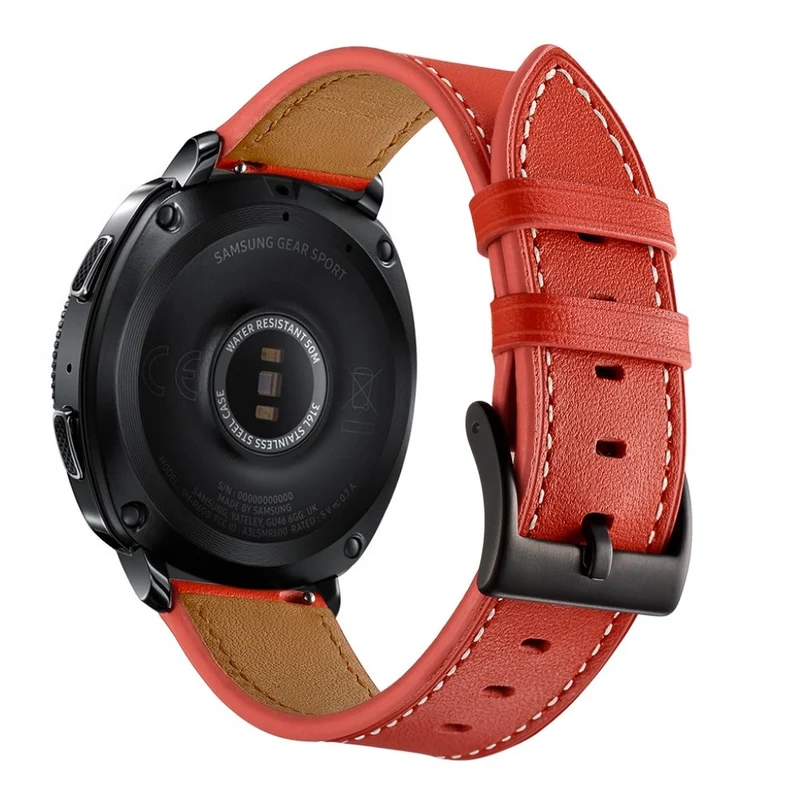 Super elegant Samsung Gear Sport Echtes Leder armband