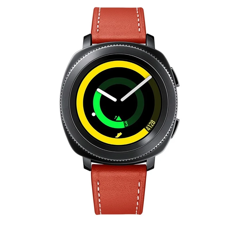 Super elegant Samsung Gear Sport Echtes Leder armband