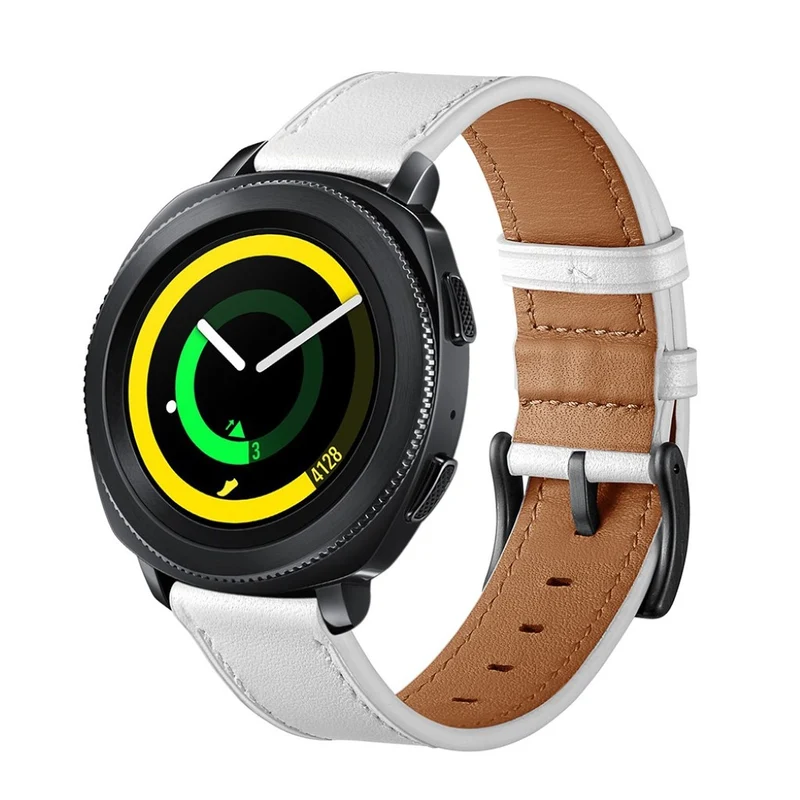 Super elegant Samsung Gear Sport Echtes Leder armband