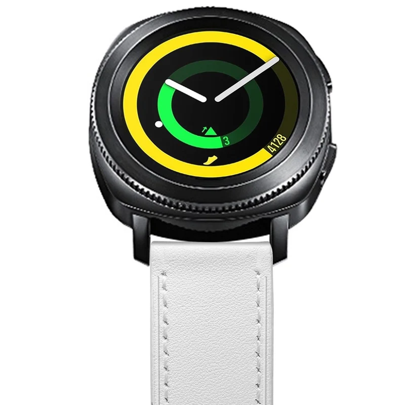 Super elegant Samsung Gear Sport Echtes Leder armband