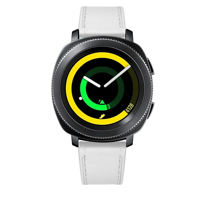 Super elegant Samsung Gear Sport Echtes Leder armband