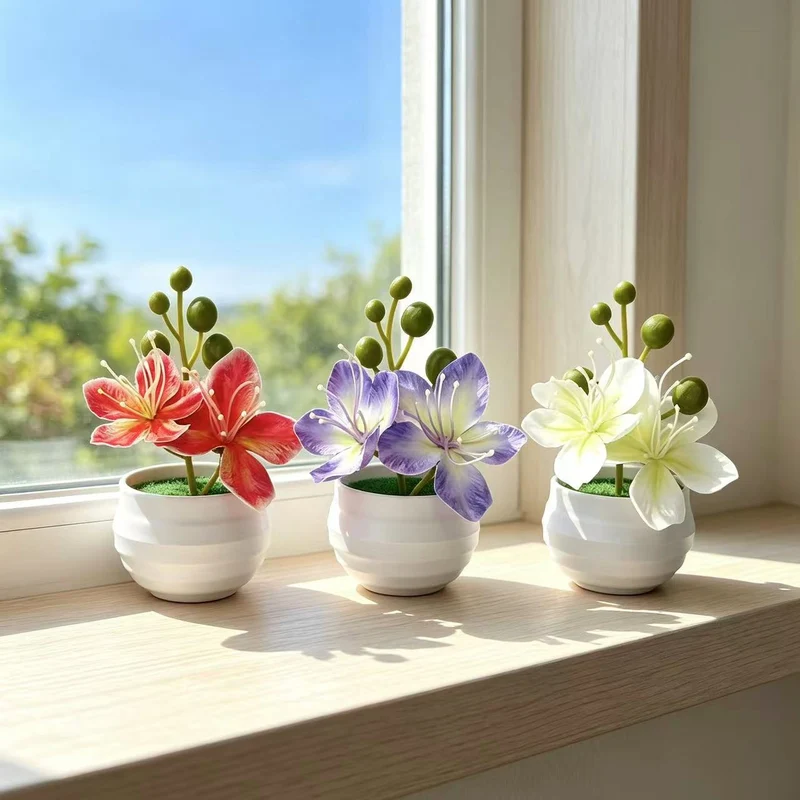 Lebensechte floral centerpiece für die Wohnkultur Anzeige