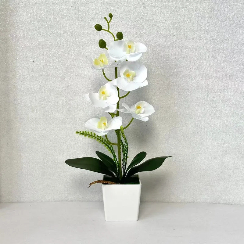 Realistische künstliche Orchideenarrangement für Wohnkultur