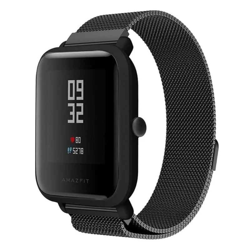 Bemerkenswert ordentlich Amazfit Bip Metall armband