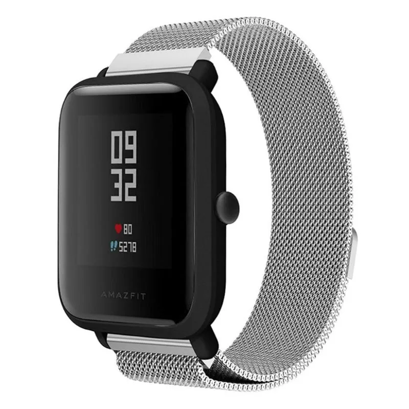 Bemerkenswert ordentlich Amazfit Bip Metall armband