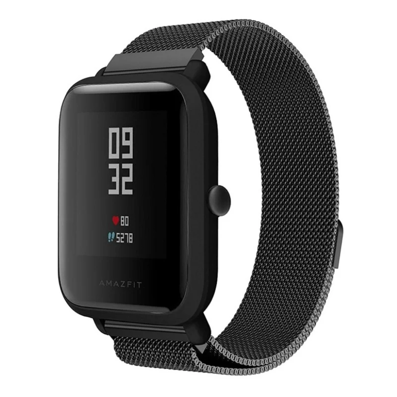Bemerkenswert ordentlich Amazfit Bip Metall armband