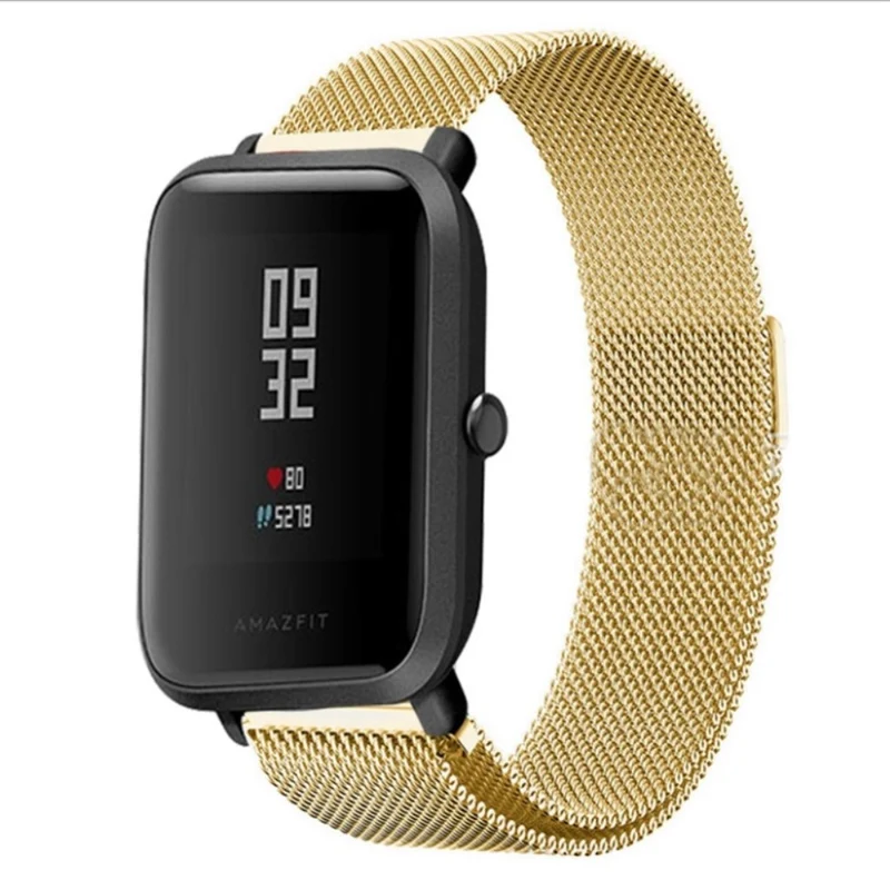 Bemerkenswert ordentlich Amazfit Bip Metall armband