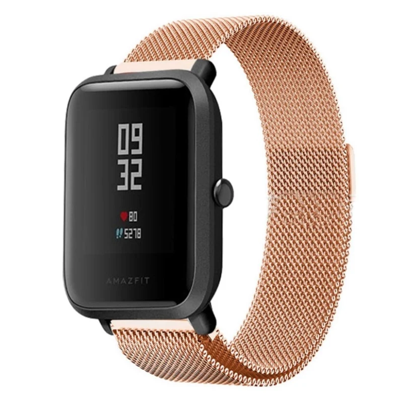 Bemerkenswert ordentlich Amazfit Bip Metall armband