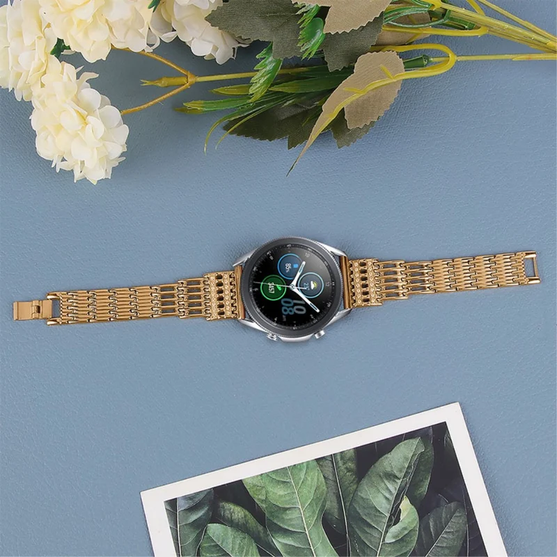 Sehr gut Samsung Gear S3 Frontier Metall und Strass armband