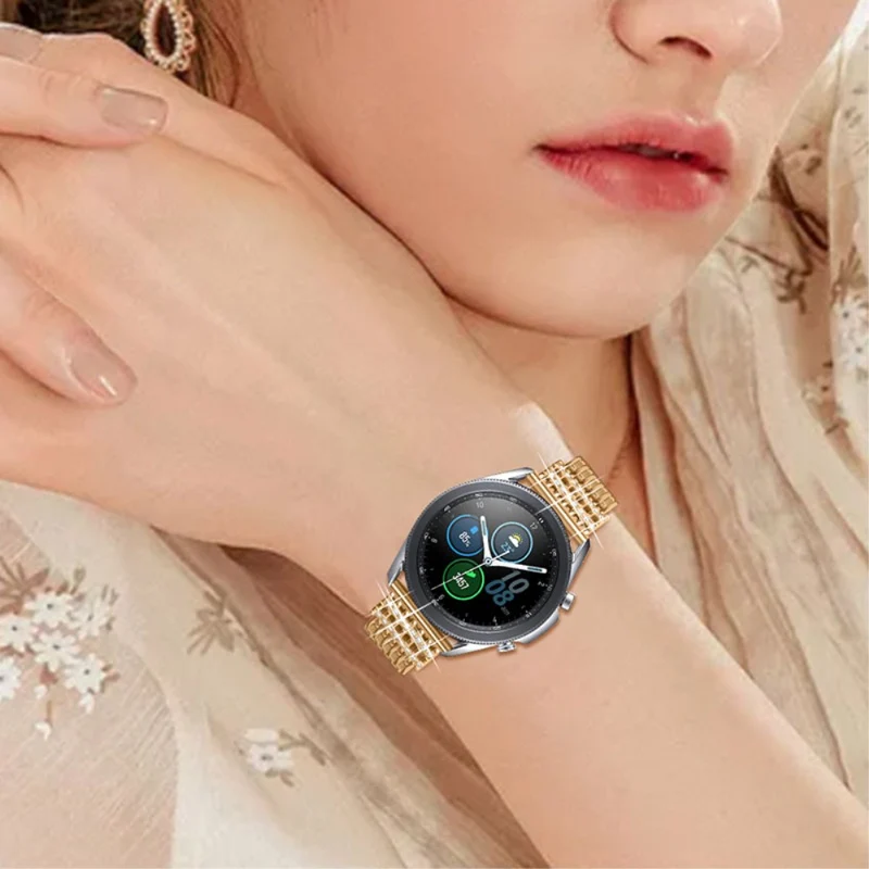 Sehr gut Samsung Gear S3 Frontier Metall und Strass armband