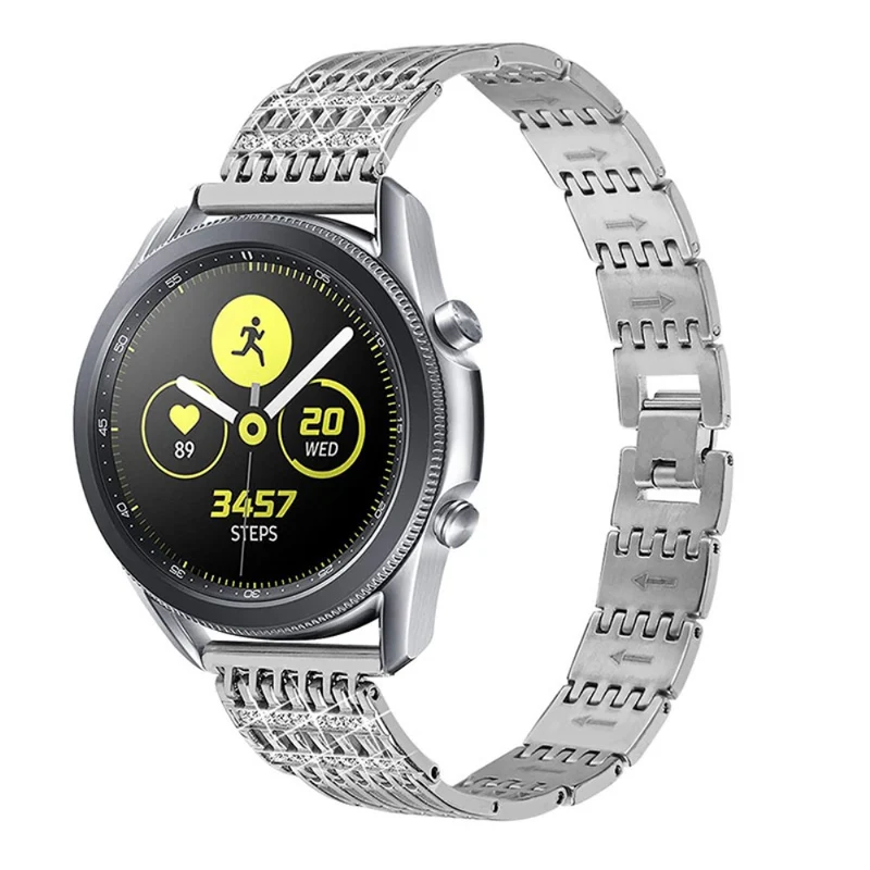 Sehr gut Samsung Gear S3 Frontier Metall und Strass armband