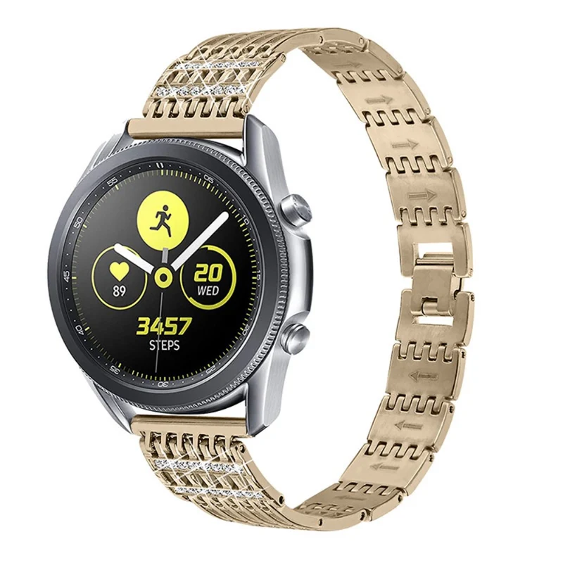 Sehr gut Samsung Gear S3 Frontier Metall und Strass armband