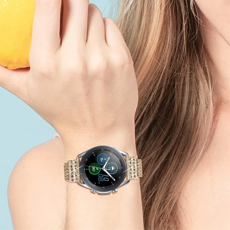 Sehr gut Samsung Gear S3 Frontier Metall und Strass armband