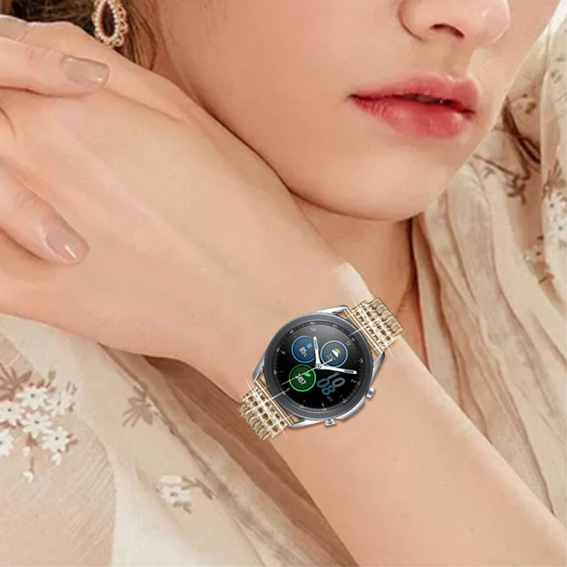 Sehr gut Samsung Gear S3 Frontier Metall und Strass armband