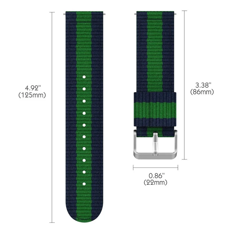 Super zuverlässig Samsung Gear S3 Textil / Nylon armband