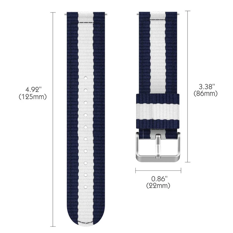 Super zuverlässig Samsung Gear S3 Textil / Nylon armband