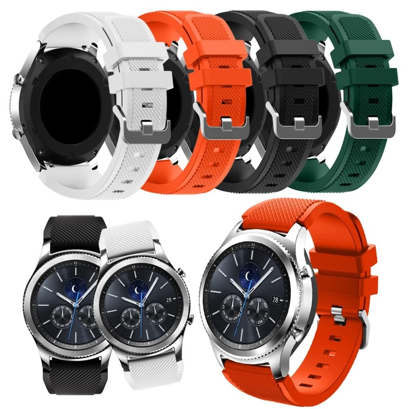 Mega gut Samsung Gear S3 Silikon / TPU armband