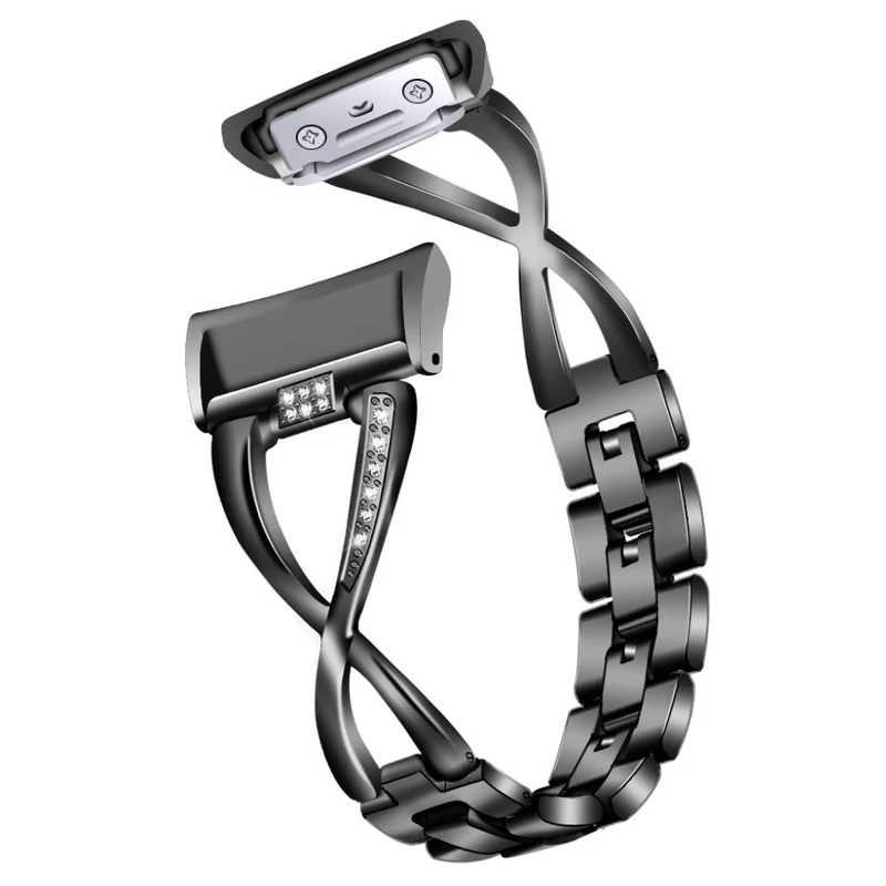 Absolut süß Samsung Gear Fit2 Metall und Strass armband