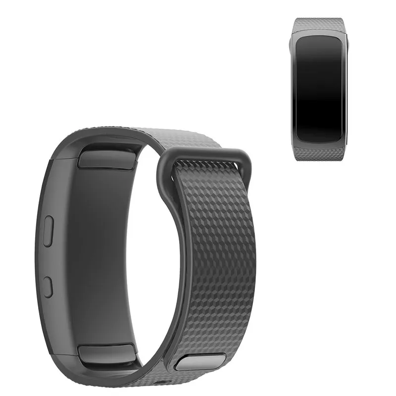 Mega sympathisch Samsung Gear Fit2 Silikon / TPU armband - Größe: S