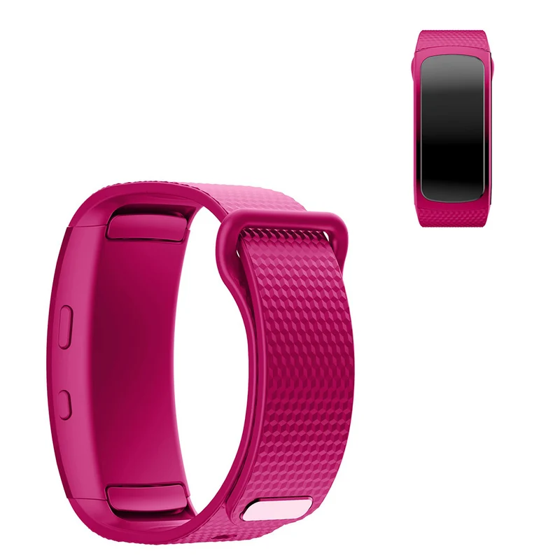 Mega sympathisch Samsung Gear Fit2 Silikon / TPU armband - Größe: S