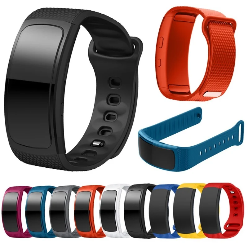 Mega sympathisch Samsung Gear Fit2 Silikon / TPU armband - Größe: S