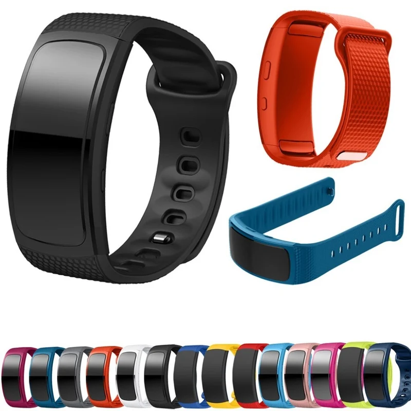 Mega sympathisch Samsung Gear Fit2 Silikon / TPU armband - Größe: S