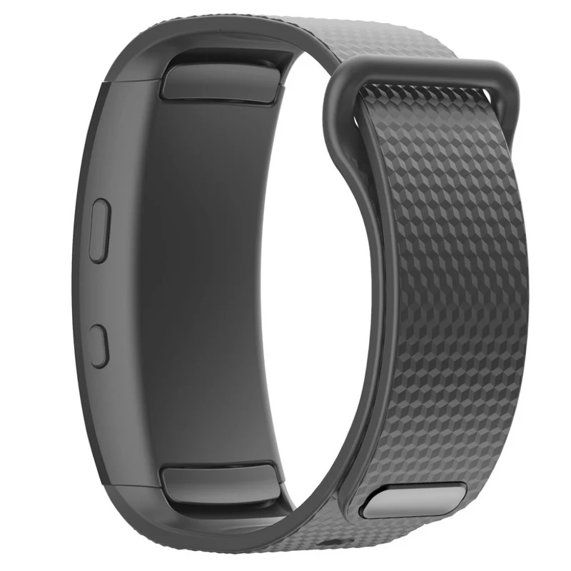 Mega sympathisch Samsung Gear Fit2 Silikon / TPU armband - Größe: S