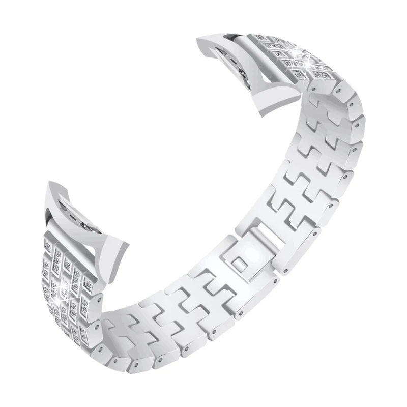 Unglaublich süß Samsung Gear Fit2 Metall und Strass armband
