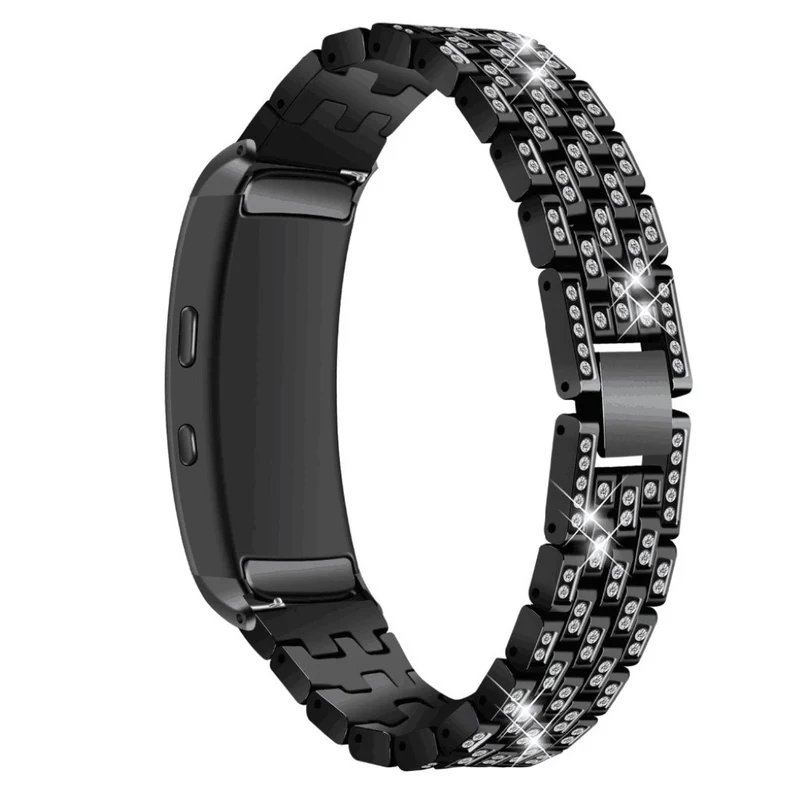 Unglaublich süß Samsung Gear Fit2 Metall und Strass armband