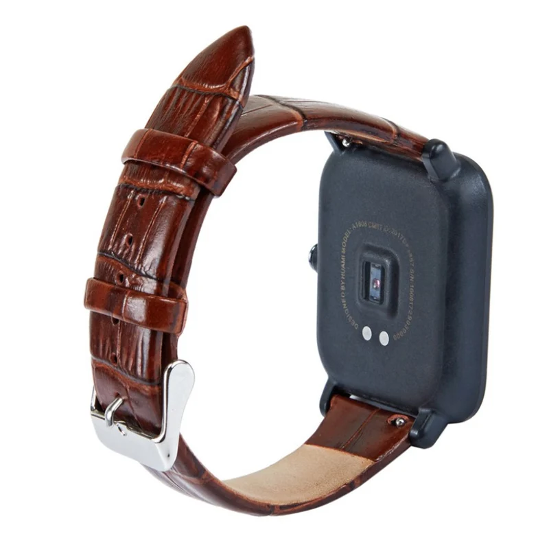 Stark Samsung Galaxy Watch Active Echtes Leder armband