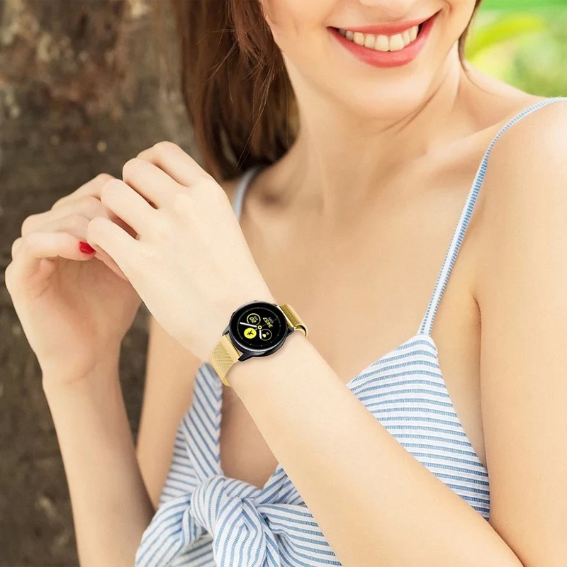 Super cool Samsung Galaxy Watch Active Metall armband