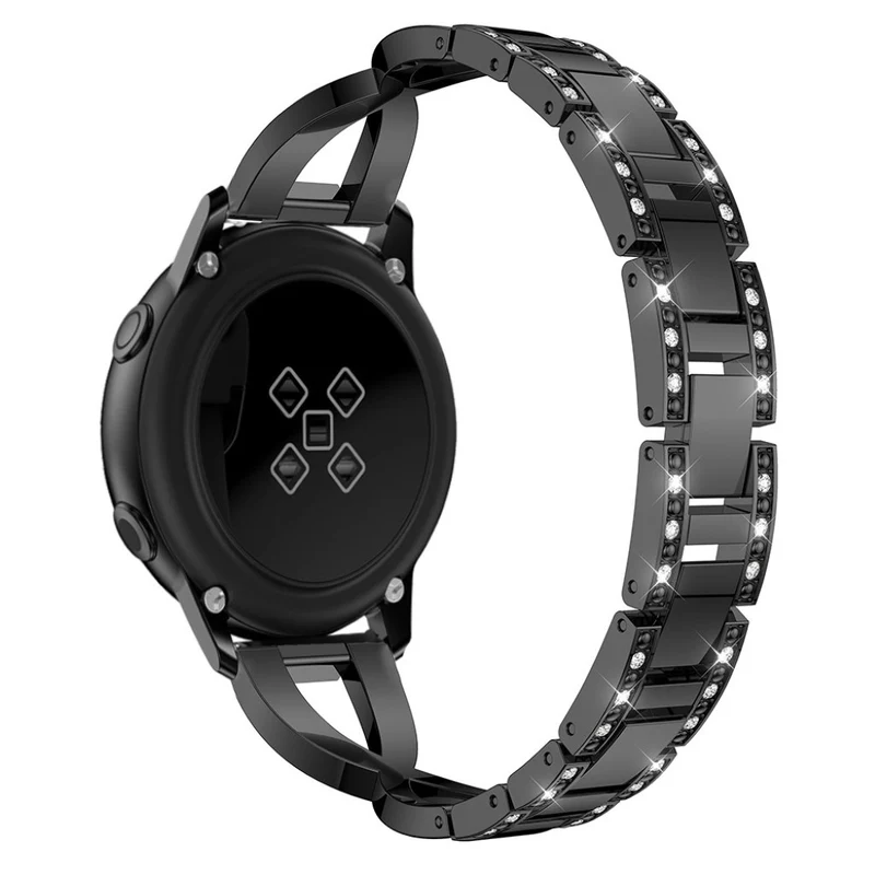 Cool Samsung Galaxy Watch Active Metall und Strass armband