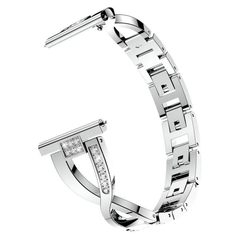 Cool Samsung Galaxy Watch Active Metall und Strass armband