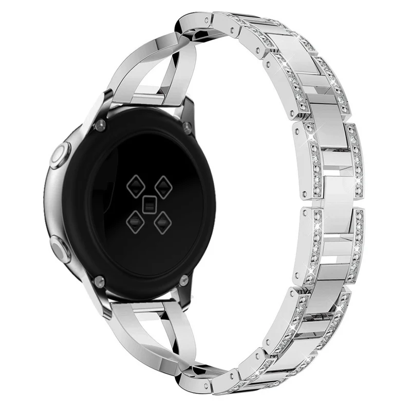 Cool Samsung Galaxy Watch Active Metall und Strass armband