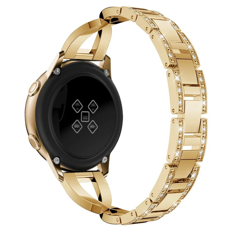Cool Samsung Galaxy Watch Active Metall und Strass armband