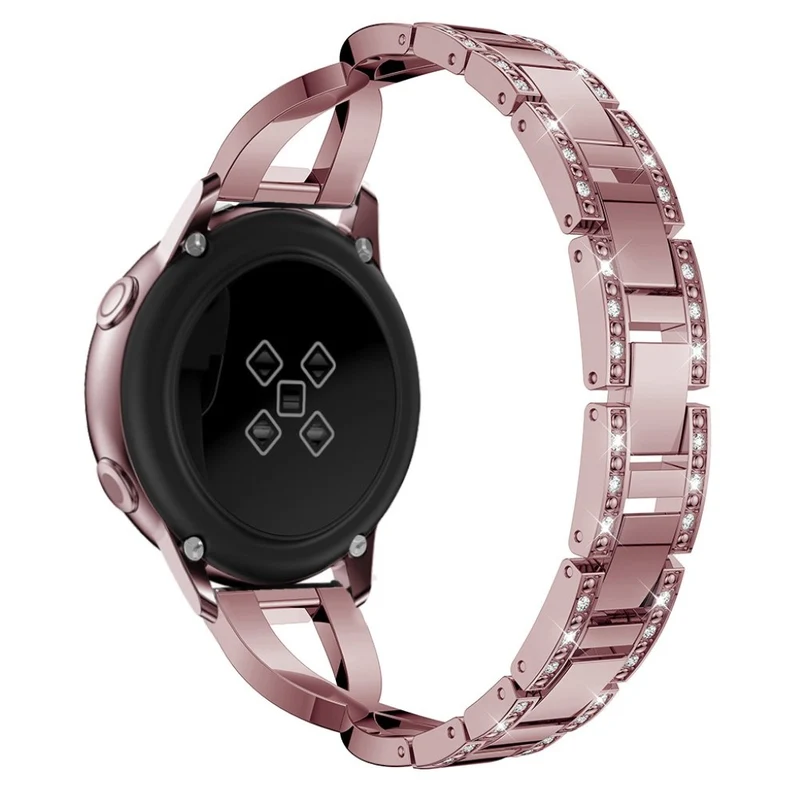 Cool Samsung Galaxy Watch Active Metall und Strass armband