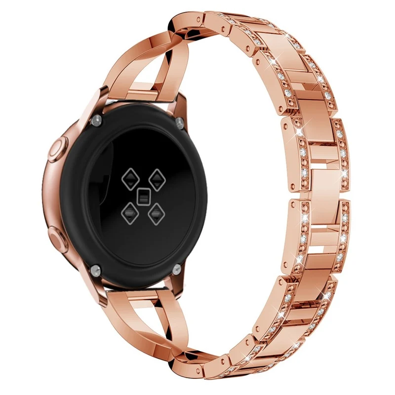 Cool Samsung Galaxy Watch Active Metall und Strass armband