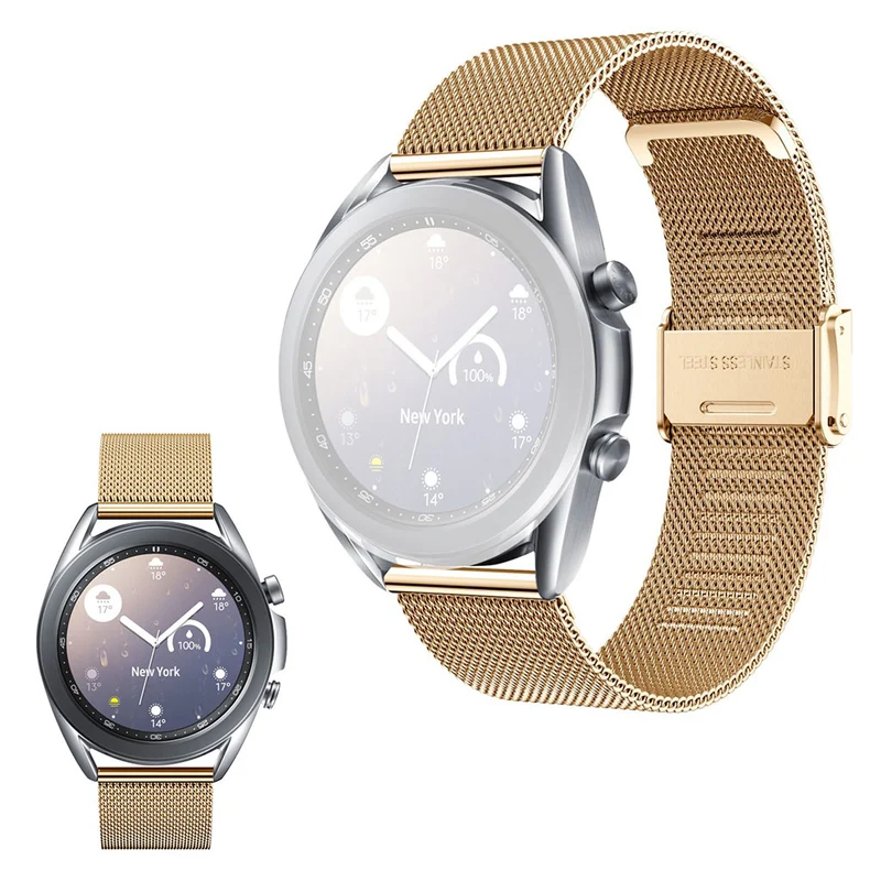 Modisch Samsung Galaxy Watch 3 (41mm) Metall armband