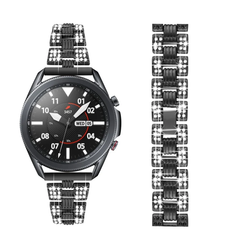 Süß Samsung Galaxy Watch 3 (41mm) Metall und Strass armband