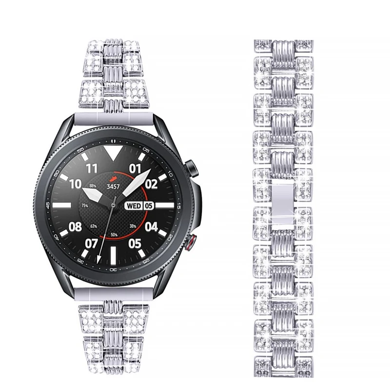 Süß Samsung Galaxy Watch 3 (41mm) Metall und Strass armband