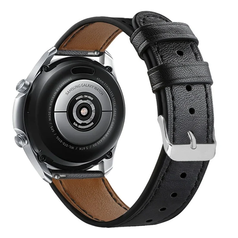 Sehr gut Samsung Galaxy Watch 3 (41mm) Echtes Leder armband
