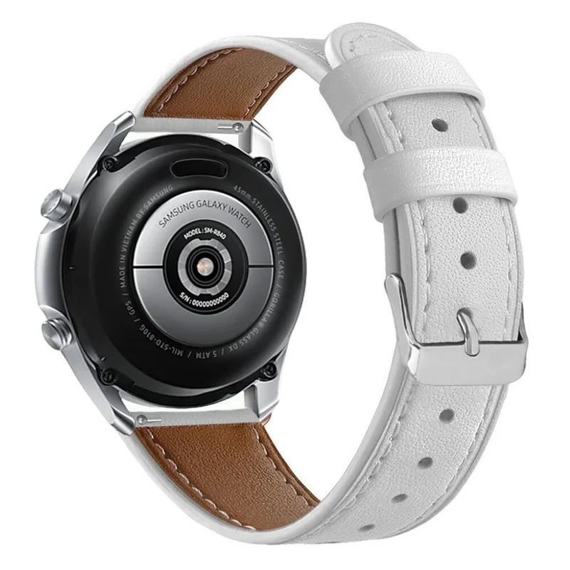 Sehr gut Samsung Galaxy Watch 3 (41mm) Echtes Leder armband