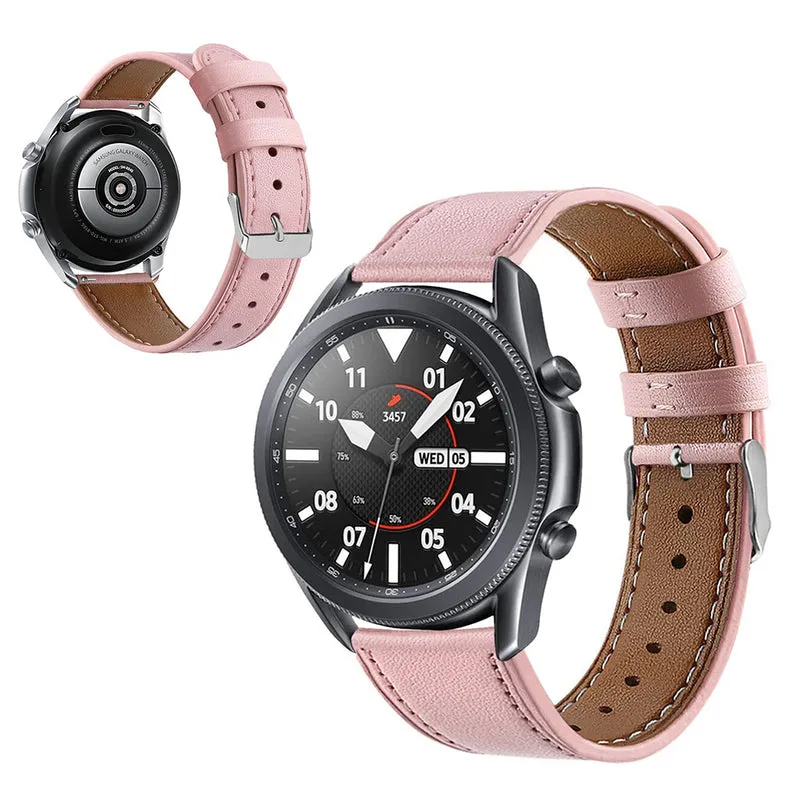 Sehr gut Samsung Galaxy Watch 3 (41mm) Echtes Leder armband