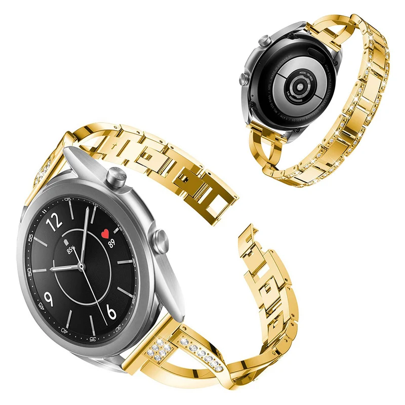 Süß Samsung Galaxy Watch 3 (41mm) Metall und Strass armband