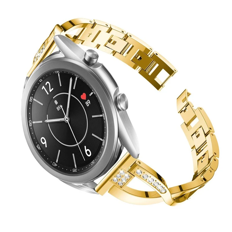 Süß Samsung Galaxy Watch 3 (41mm) Metall und Strass armband