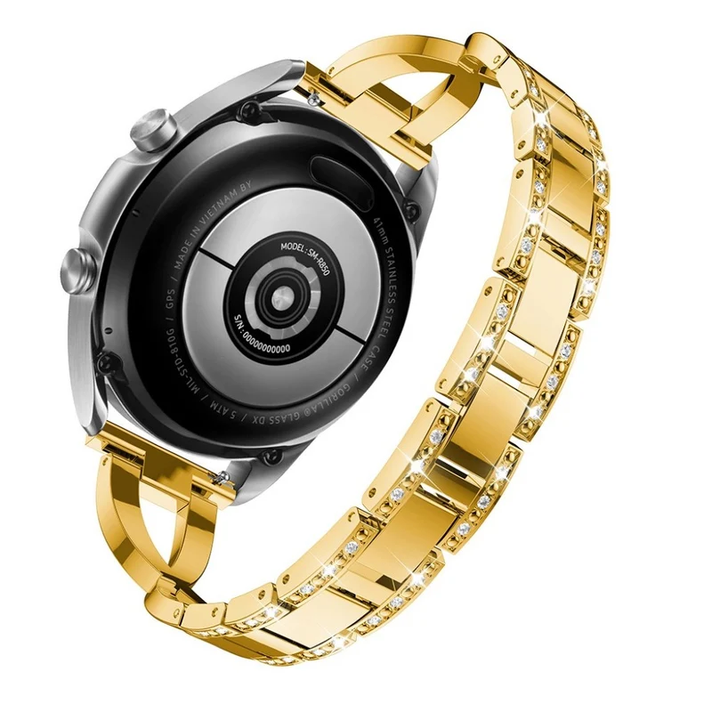 Süß Samsung Galaxy Watch 3 (41mm) Metall und Strass armband