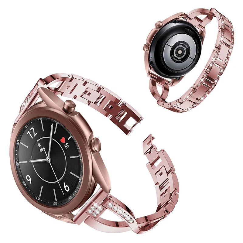 Süß Samsung Galaxy Watch 3 (41mm) Metall und Strass armband