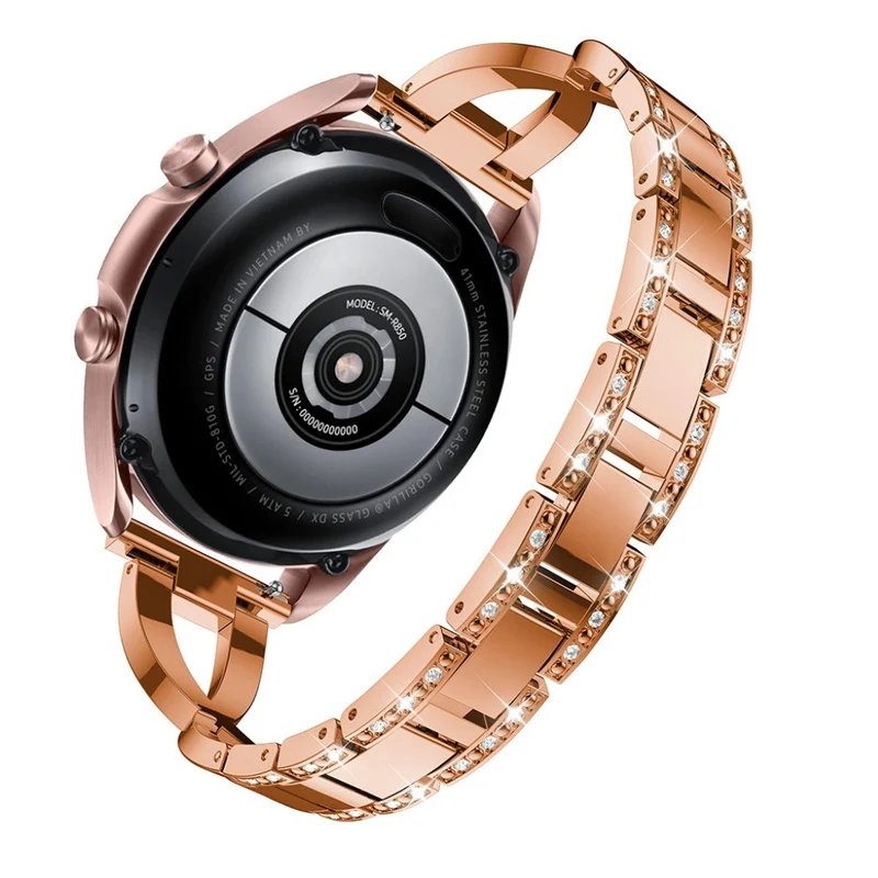 Süß Samsung Galaxy Watch 3 (41mm) Metall und Strass armband