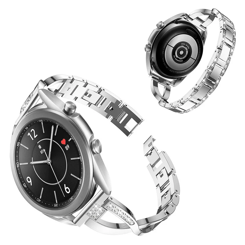 Süß Samsung Galaxy Watch 3 (41mm) Metall und Strass armband
